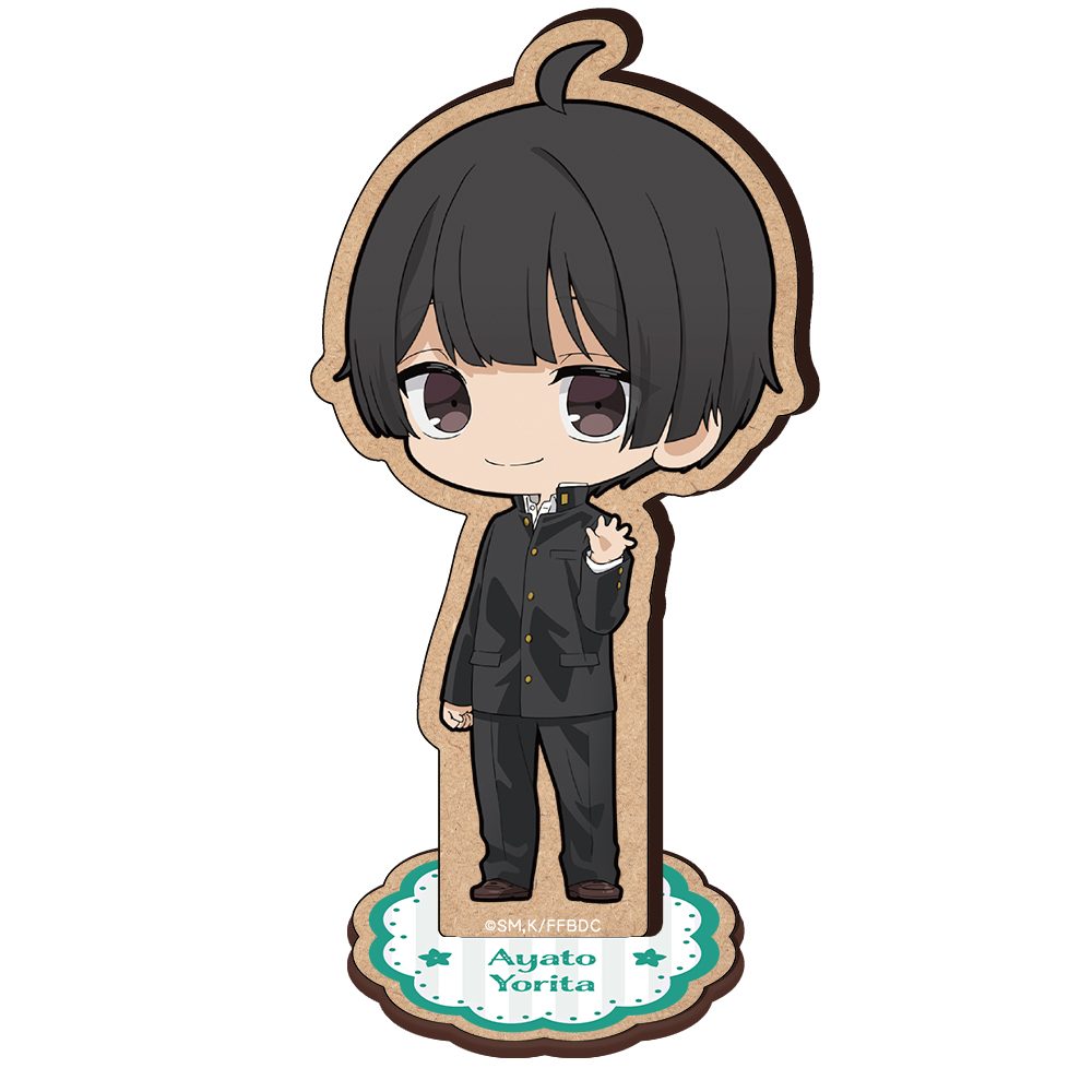 薫る花は凛と咲く 木製キャラスタンド 依田絢斗 ("The Fragrant Flower Blooms with Dignity" Wooden Chara Stand Yorita Ayato)