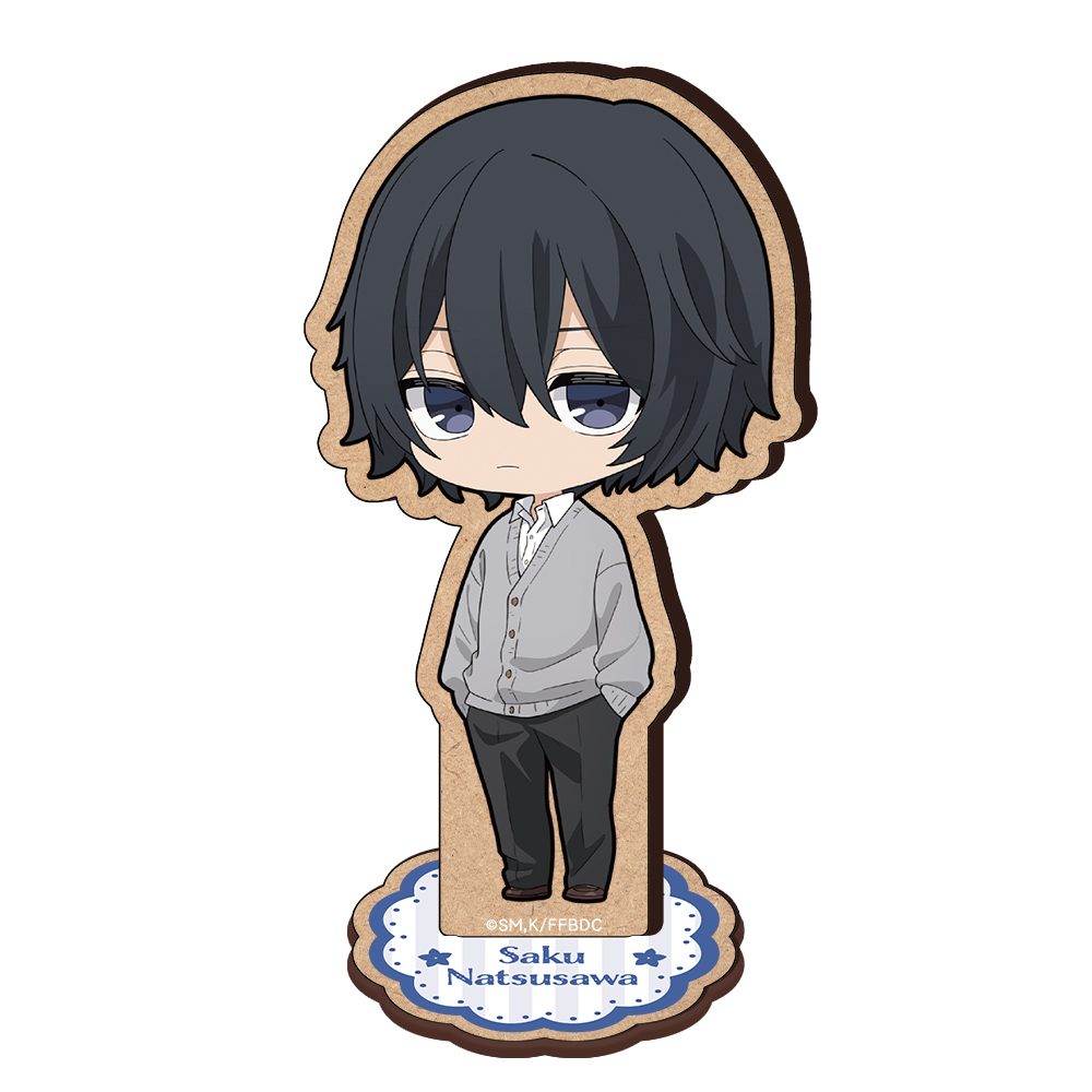 薫る花は凛と咲く 木製キャラスタンド 夏沢朔 ("The Fragrant Flower Blooms with Dignity" Wooden Chara Stand Natsusawa Saku)