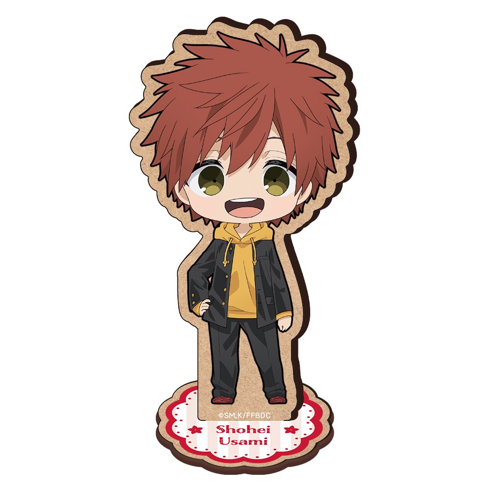 薫る花は凛と咲く 木製キャラスタンド 宇佐美翔平 ("The Fragrant Flower Blooms with Dignity" Wooden Chara Stand Usami Shohei)