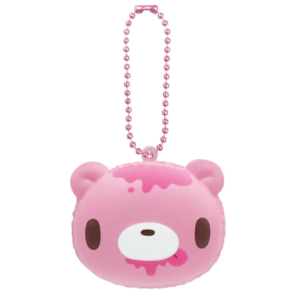 グルーミー スクイーズマスコット マカロン 8203-446 ("GLOOMY The Naughty Grizzly" Squeeze Mascot Macaron 8203-446)