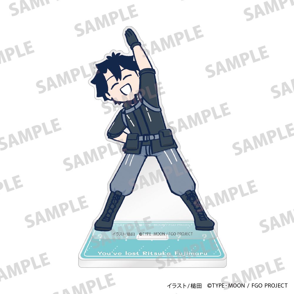 Fate/Grand Order 藤丸立香はわからない アクリルスタンド 1 ("Fate/Grand Order: You've Lost Ritsuka Fujimaru" Acrylic Stand 1)