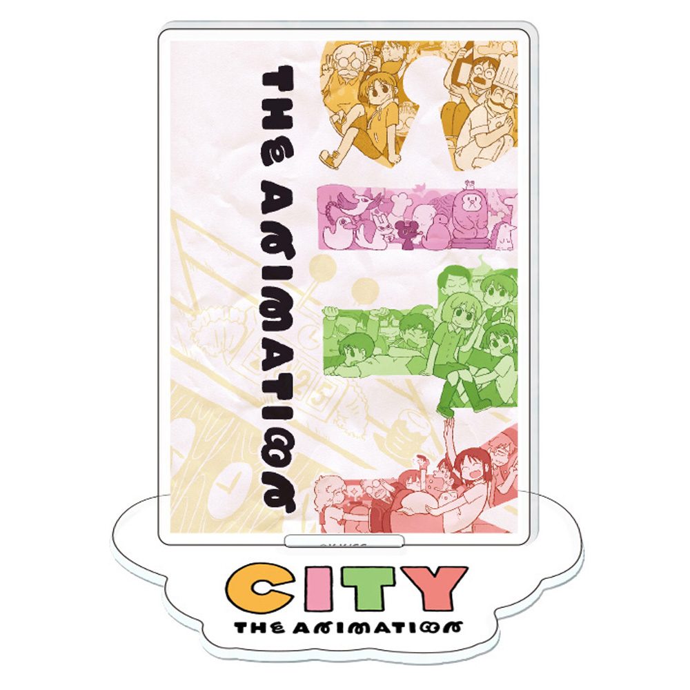 CITY THE ANIMATION アクリルキャラスタンドB ("CITY THE ANIMATION" Acrylic Chara Stand B)