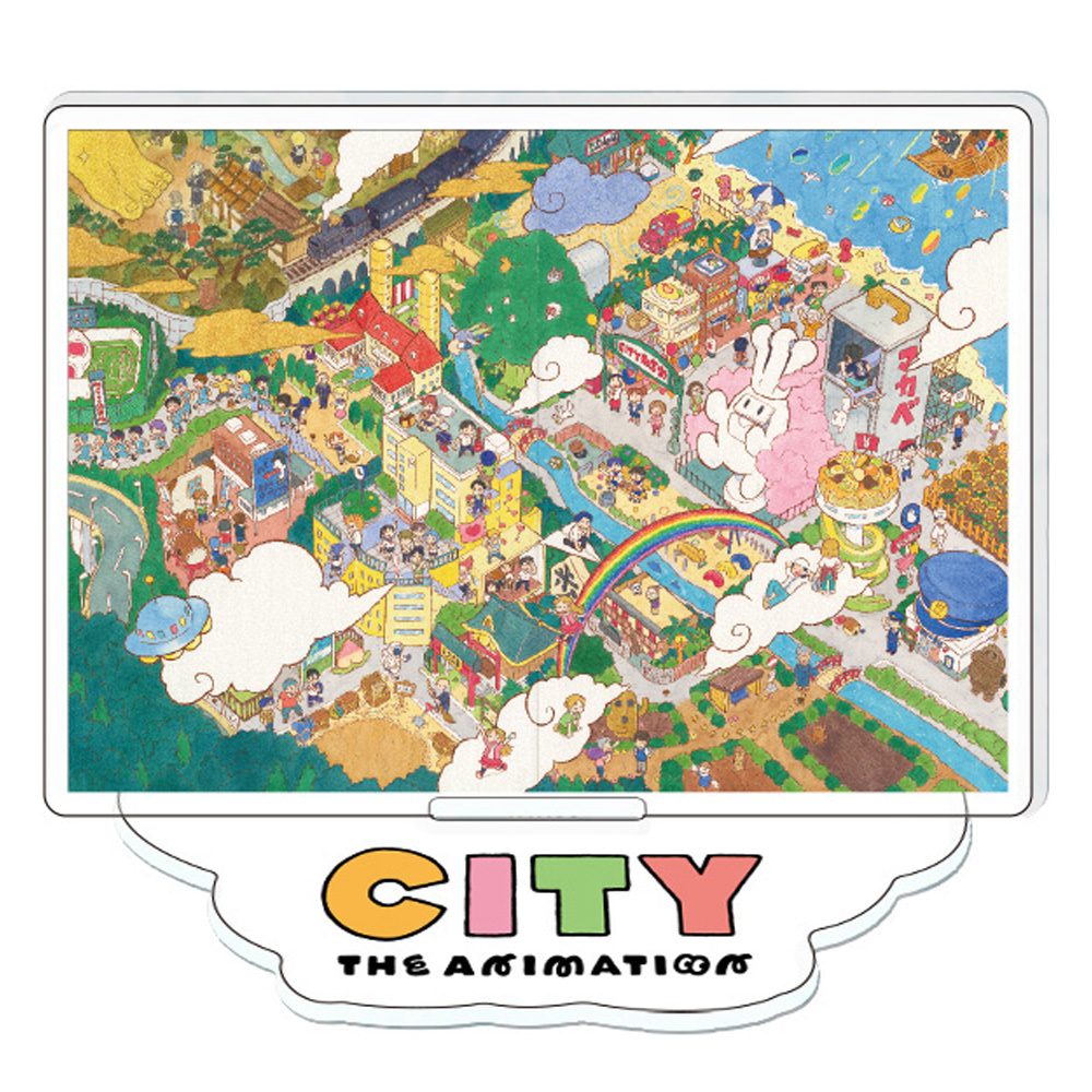 CITY THE ANIMATION アクリルキャラスタンドC ("CITY THE ANIMATION" Acrylic Chara Stand C)