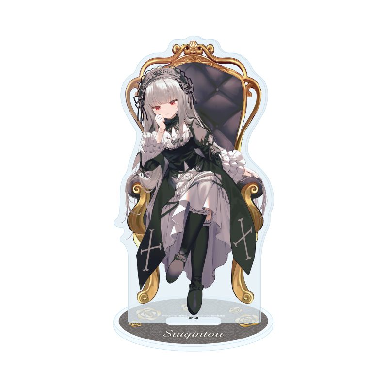 アクリルスタンド ローゼンメイデン Art by ようか 16 水銀燈(描き起こしイラスト) (Acrylic Stand "Rozen Maiden" Art by Youka 16 Suigintou (Original Illustration))