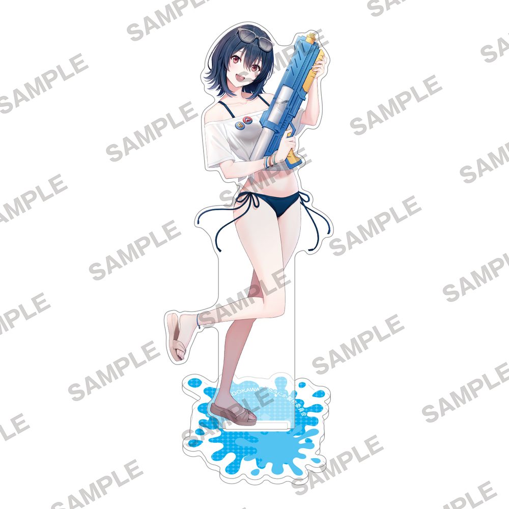 クラスで2番目に可愛い女の子と友だちになった アクリルスタンド 朝凪海 TシャツVer. ("I Made Friends with the Second Prettiest Girl in My Class" Acrylic Stand Asanagi Umi T-shirt Ver.)