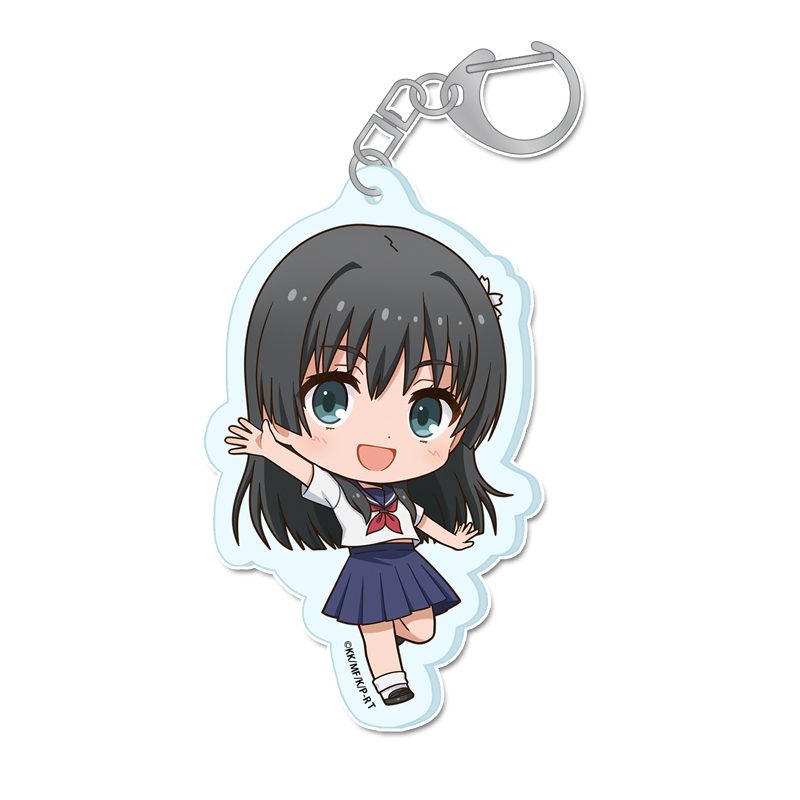 とある科学の超電磁砲T ぷちちょこアクリルキーホルダー 佐天涙子 ("A Certain Scientific Railgun T" Puchichoko Acrylic Key Chain Saten Ruiko)