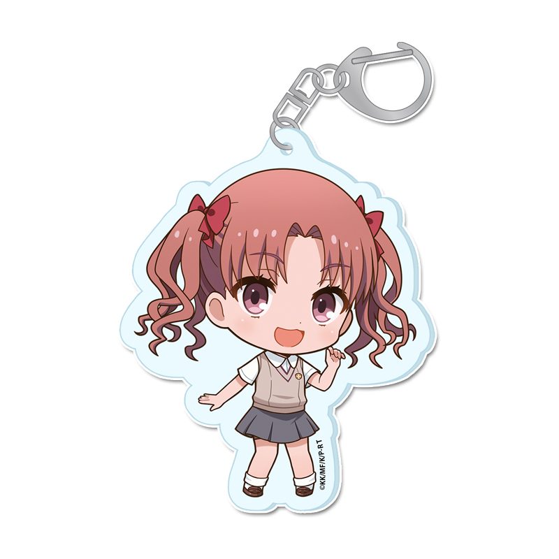 とある科学の超電磁砲T ぷちちょこアクリルキーホルダー 白井黒子 ("A Certain Scientific Railgun T" Puchichoko Acrylic Key Chain Shirai Kuroko)