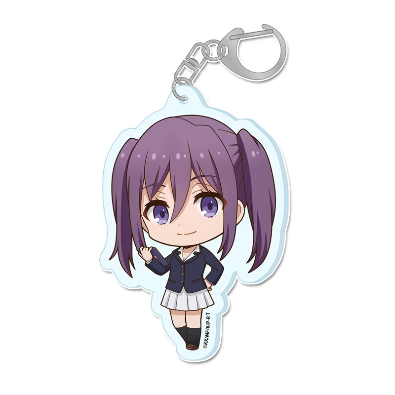 とある科学の超電磁砲T ぷちちょこアクリルキーホルダー 警策看取 ("A Certain Scientific Railgun T" Puchichoko Acrylic Key Chain Kouzaku Mitori)