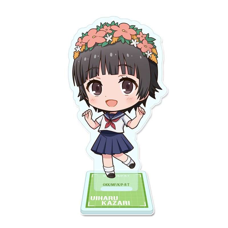 とある科学の超電磁砲T ぷちちょこアクリルスタンド 初春飾利 ("A Certain Scientific Railgun T" Puchichoko Acrylic Stand Uiharu Kazari)