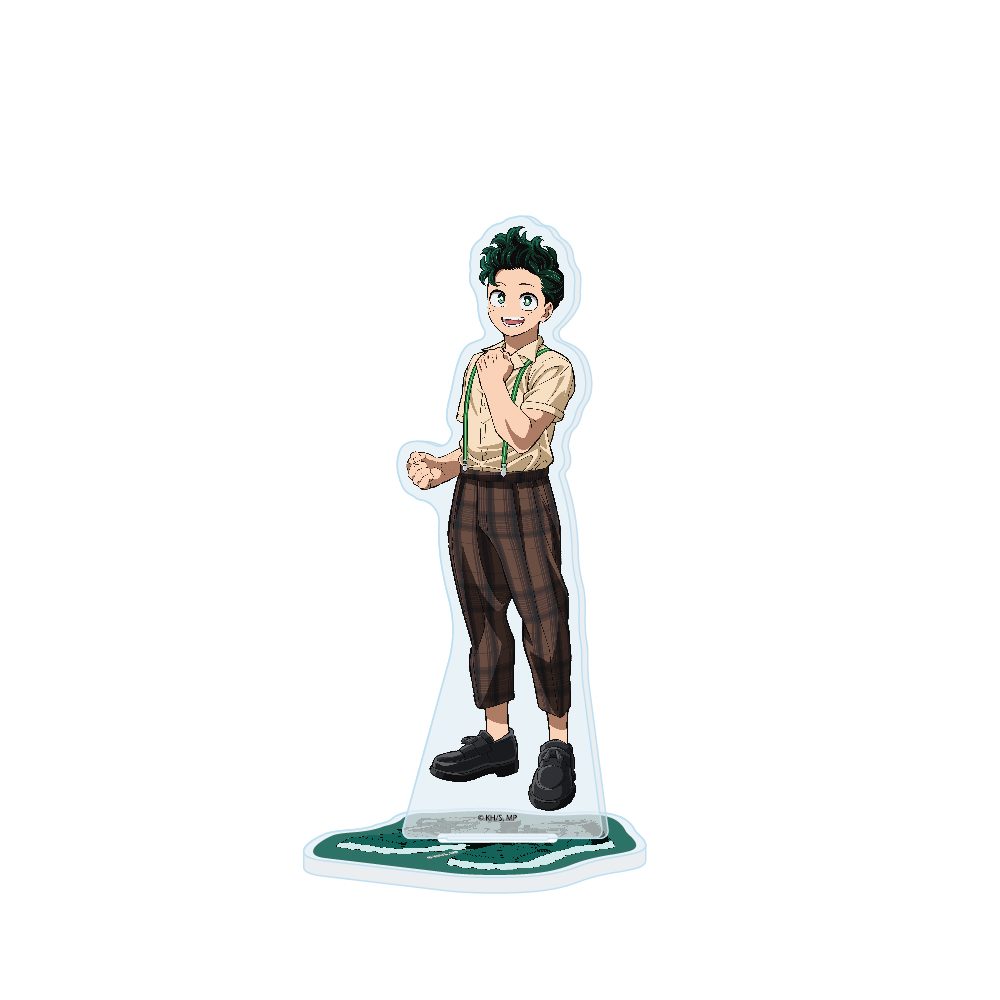 僕のヒーローアカデミア アクリルスタンド 緑谷出久 アメリカンレトロVer. ("My Hero Academia" Acrylic Stand Midoriya Izuku American Retro Ver.)
