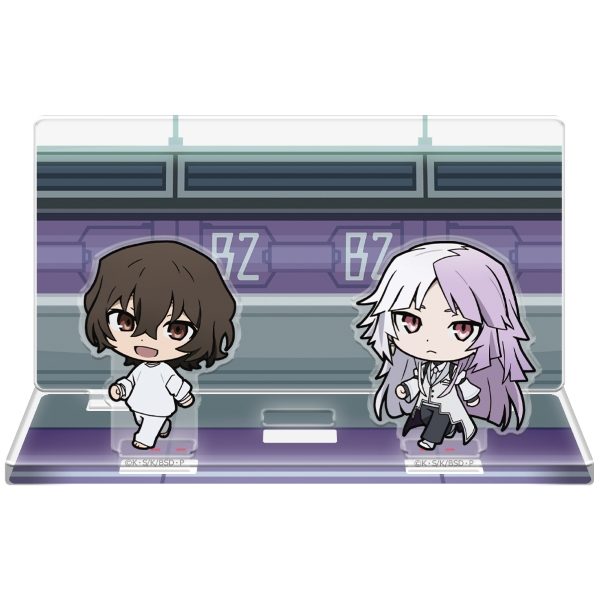 文豪ストレイドッグス ついてっくアクリルジオラマ 太宰治&シグマ ("Bungo Stray Dogs" Tsuitekku Acrylic Diorama Dazai Osamu & Sigma)