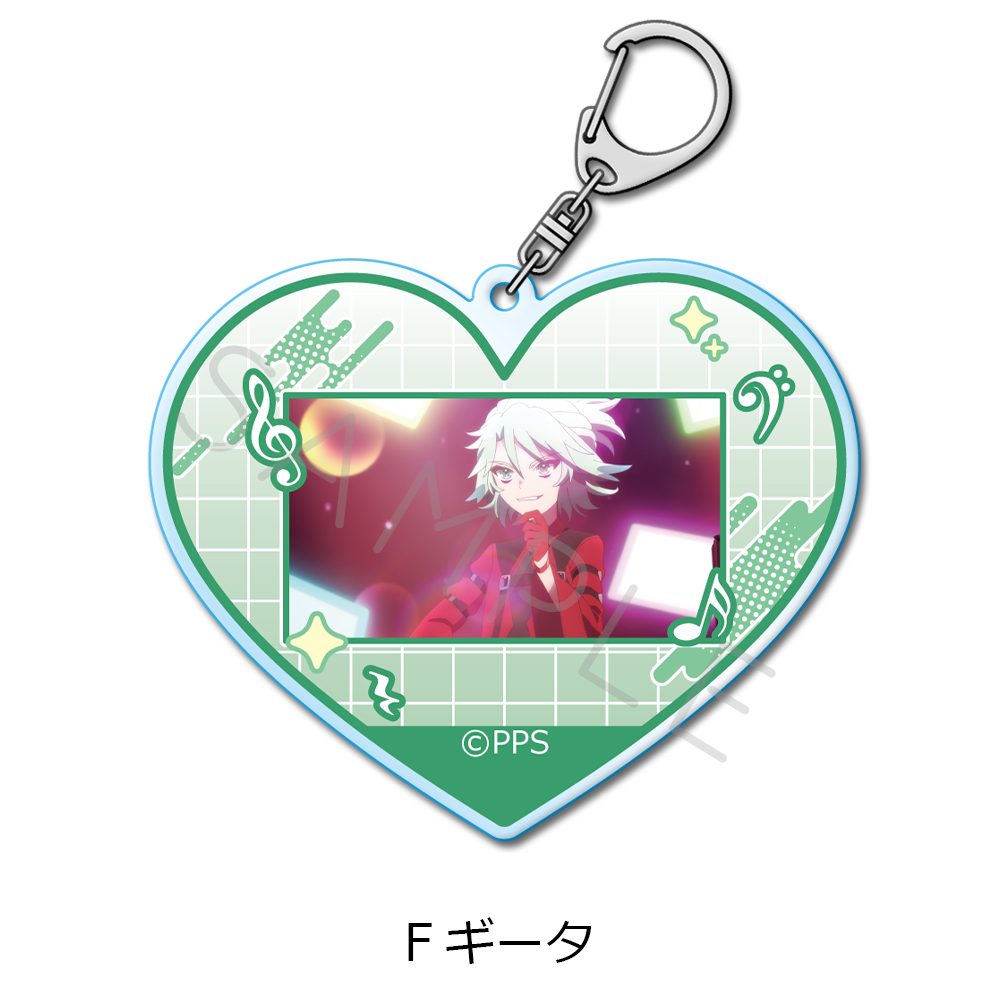 プリンセッション・オーケストラ アクリルキーホルダー F ギータ ("Princession Orchestra" Acrylic Key Chain F Gita)