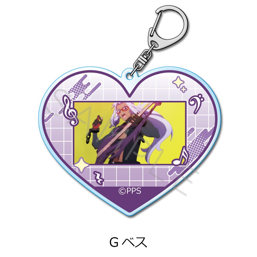 プリンセッション・オーケストラ アクリルキーホルダー G ベス ("Princession Orchestra" Acrylic Key Chain G Bass)