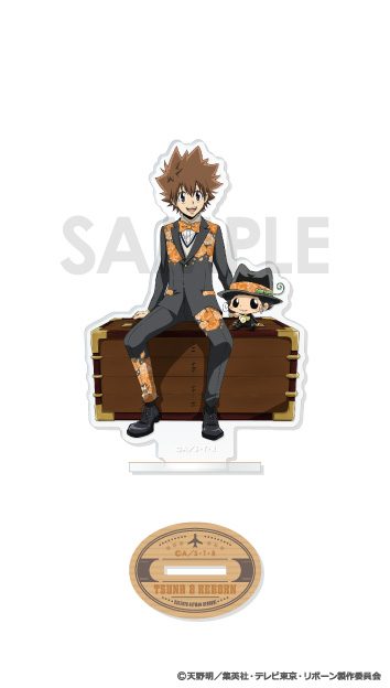 家庭教師ヒットマンREBORN! アクリルスタンド -TRUNK- A 沢田綱吉&リボーン ("Reborn!" Acrylic Stand -Trunk- A Sawada Tsunayoshi & Reborn)
