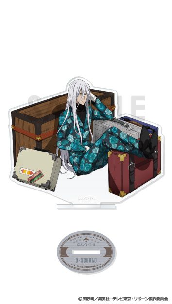 家庭教師ヒットマンREBORN! アクリルスタンド -TRUNK- H 10年後S・スクアーロ ("Reborn!" Acrylic Stand -Trunk- H 10 Years Later S. Squalo)