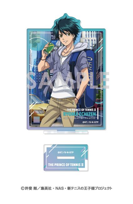 新テニスの王子様 アクリルスタンド-王子様達の休日- 1 越前リョーマ ("New The Prince of Tennis" Acrylic Stand -The Holiday of Princes- 1 Echizen Ryoma)