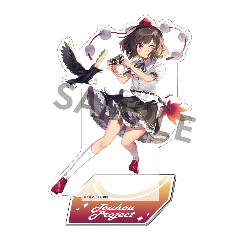東方Project キャラクターアクリルスタンド 38 射命丸文 illust.栗栖歳 ("Touhou Project" Character Acrylic Stand 38 Shameimaru Aya Illust. Toshi Kurisu)