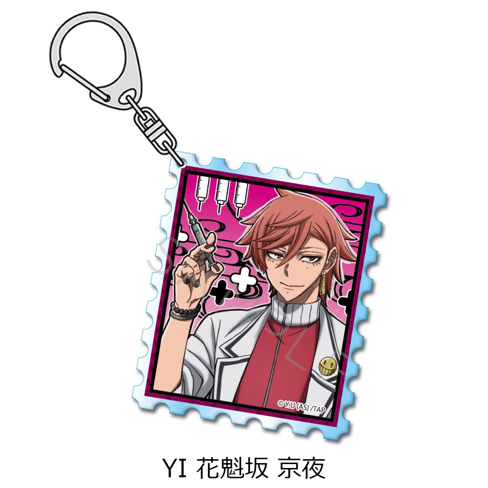 桃源暗鬼 第1弾 アクリルキーホルダー YI 花魁坂京夜 ("Tougen Anki" Vol. 1 Acrylic Key Chain YI Oiranzaka Kyoya)
