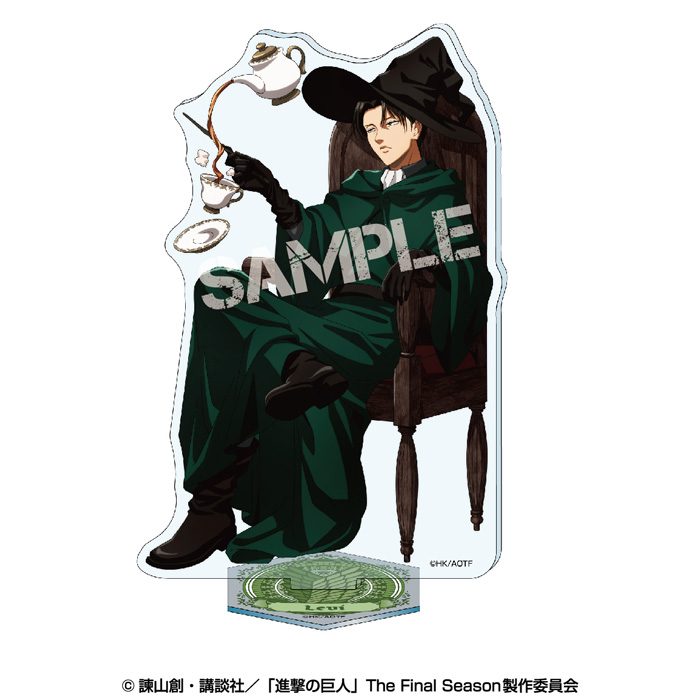 進撃の巨人 アクリルスタンド("魔法使い"style) 2 リヴァイ ("Attack on Titan" Acrylic Stand (Wizard Style) 2 Levi)