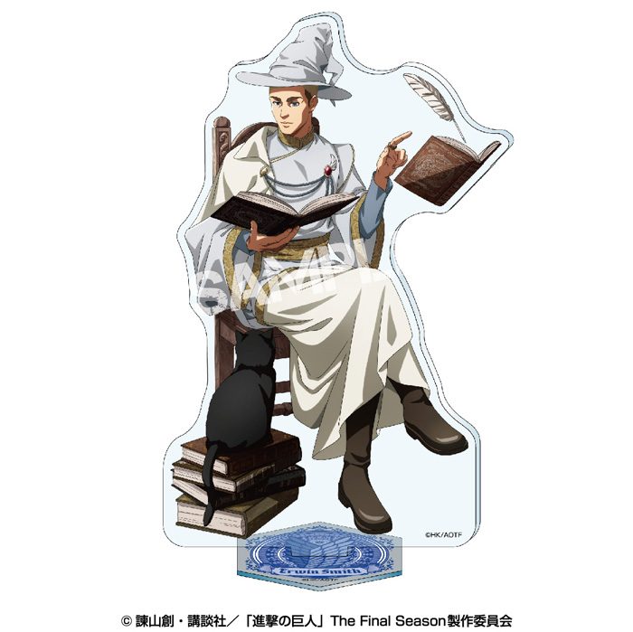 進撃の巨人 アクリルスタンド("魔法使い"style) 3 エルヴィン ("Attack on Titan" Acrylic Stand (Wizard Style) 3 Erwin)