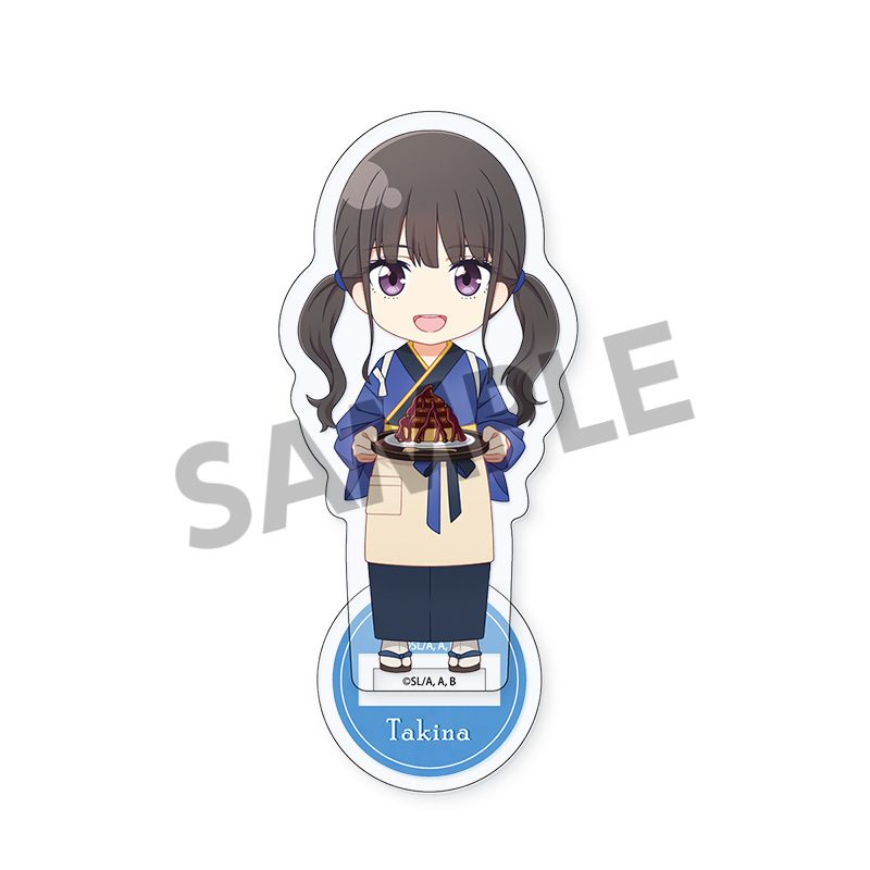 ぴくりる! リコリス・リコイル アクリルスタンド 井ノ上たきな 喫茶リコリコ制服Ver. (Pikuriru! "Lycoris Recoil" Acrylic Stand Inoue Takina Cafe LycoReco Uniform Ver.)