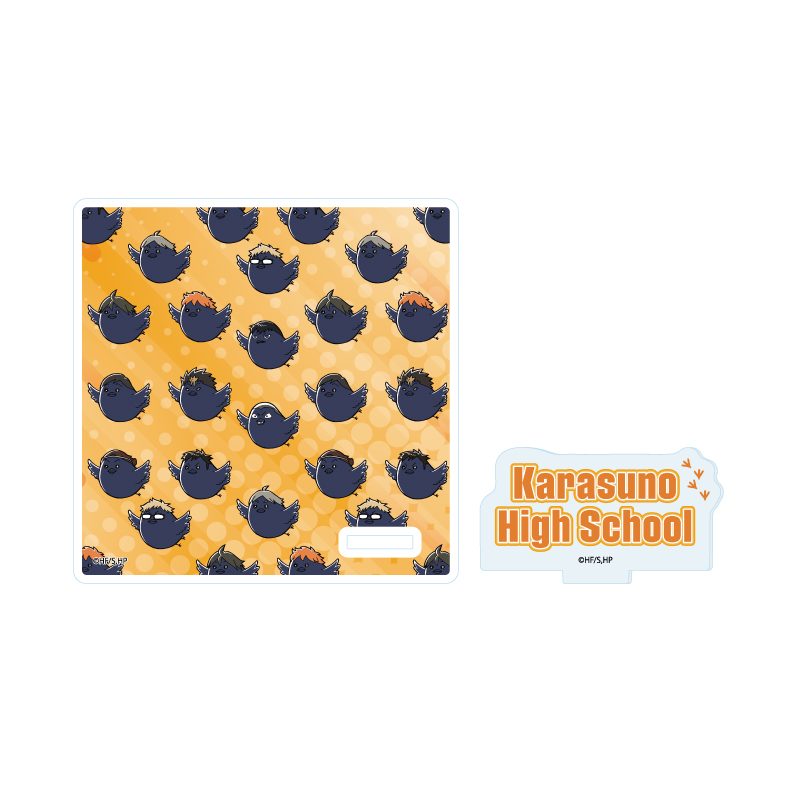 アクリルコースタースタンド ハイキュー!! 07 カラスノガラス (Acrylic Coaster Stand "Haikyu!!" 07 Karasuno Crow)