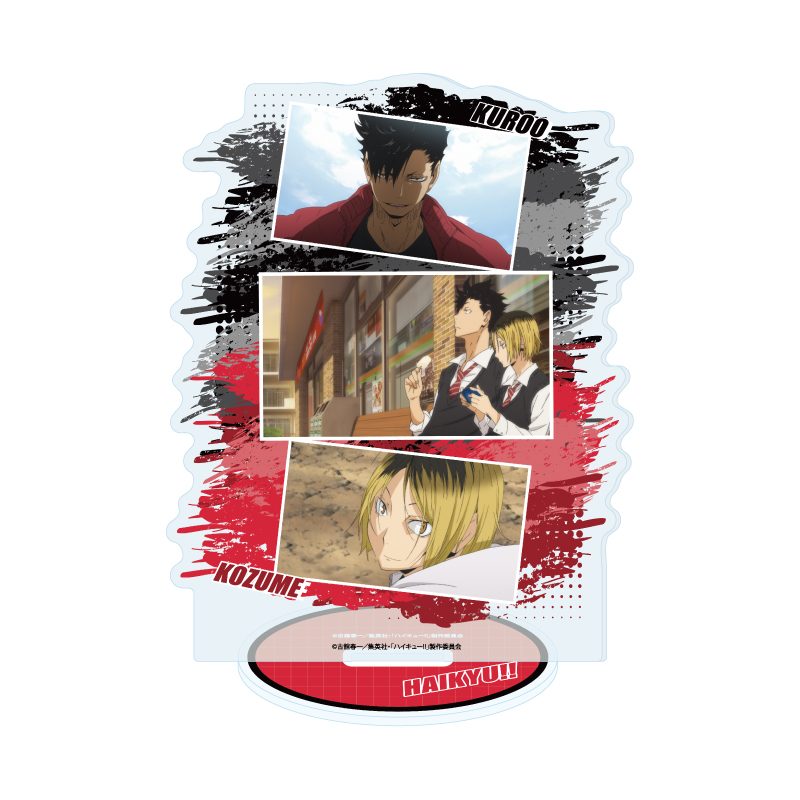 アクリルスタンド ハイキュー!! 10 黒尾鉄朗・孤爪研磨(場面写) (Acrylic Stand "Haikyu!!" 10 Kuroo Tetsuro & Kozume Kenma (Scenes))
