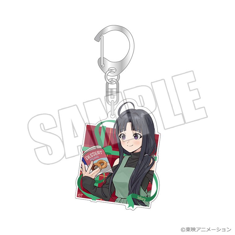 ガールズバンドクライ アクリルキーホルダー -想いの彩り手- すばる ("Girls Band Cry" Acrylic Key Chain -The Colorist of Feelings- Subaru)