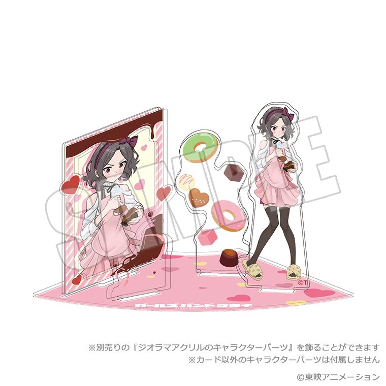 ガールズバンドクライ アクリルシート付きジオラマスタンド -想いの彩り手- 智 ("Girls Band Cry" Diorama Stand with Acrylic Sheet -The Colorist of Feelings- Tomo)