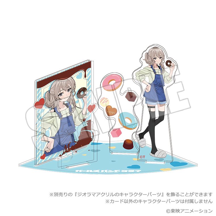 ガールズバンドクライ アクリルシート付きジオラマスタンド -想いの彩り手- 桃香 ("Girls Band Cry" Diorama Stand with Acrylic Sheet -The Colorist of Feelings- Momoka)