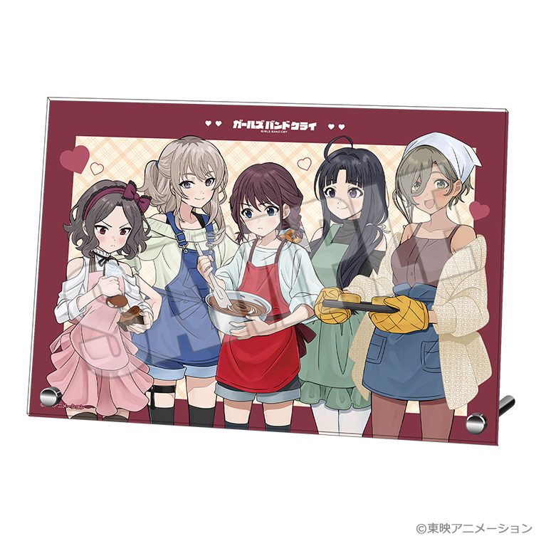 ガールズバンドクライ アクリルプレート -想いの彩り手- ("Girls Band Cry" Acrylic Plate -The Colorist of Feelings-)