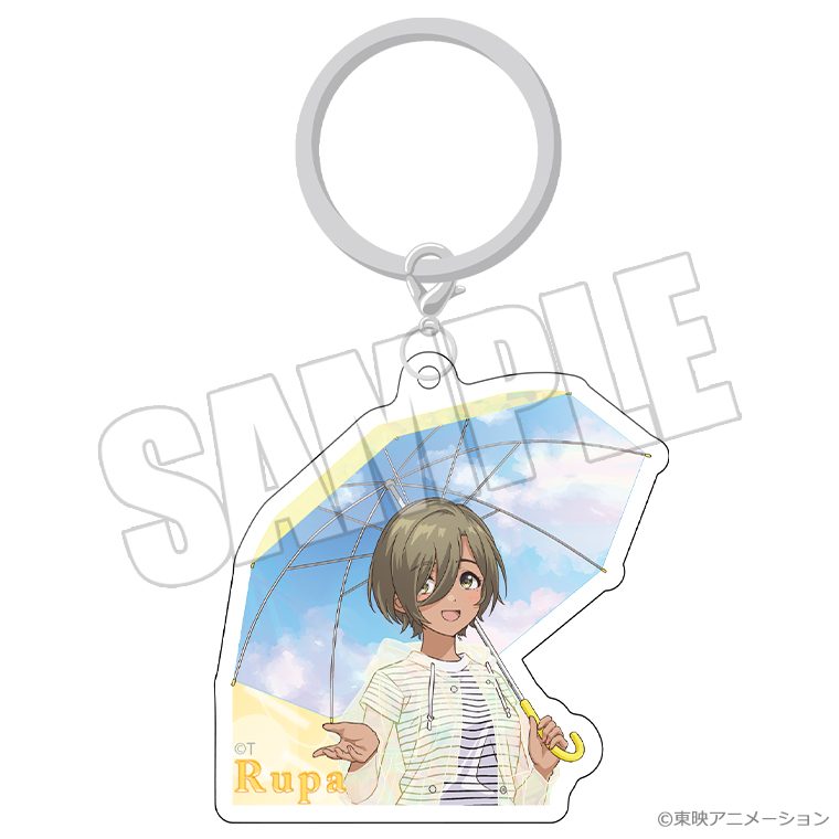 ガールズバンドクライ マーカーチャーム 虹待ちリフレイン ルパ ("Girls Band Cry" Marker Charm Nijimachi Refrain Rupa)