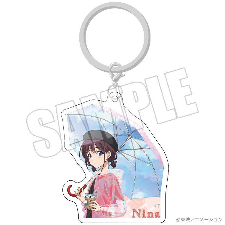ガールズバンドクライ マーカーチャーム 虹待ちリフレイン 仁菜 ("Girls Band Cry" Marker Charm Nijimachi Refrain Nina)