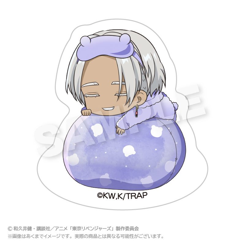 東京リベンジャーズ ゆらゆらふわみんアクリルマスコット 黒川イザナ ("Tokyo Revengers" Yurayura Fuwamin Acrylic Mascot Kurokawa Izana)
