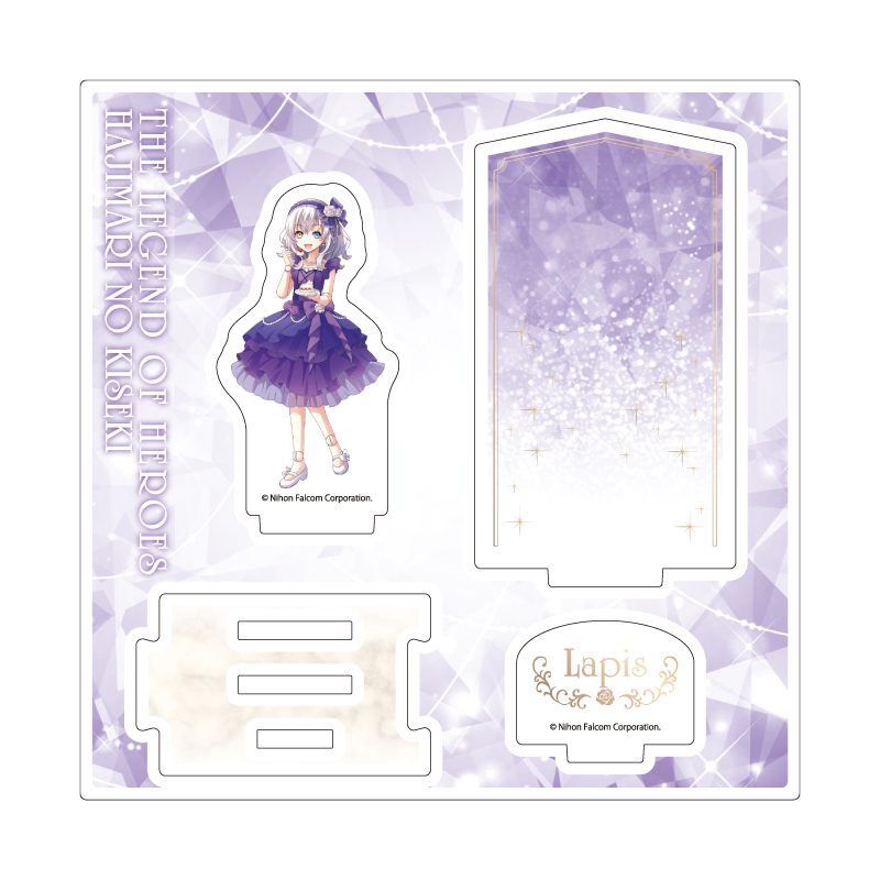 アクリルスタンドプレート 英雄伝説 創の軌跡 02 ラピス・ローゼンベルク(描き起こしイラスト) (Acrylic Stand Plate "The Legend of Heroes: Trails into Reverie" 02 Lapis Rosenberg (Original Illustration))