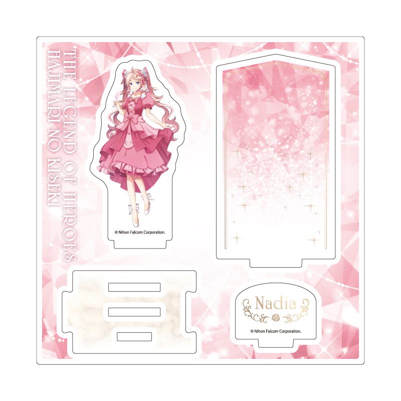 アクリルスタンドプレート 英雄伝説 創の軌跡 04 ナーディア・レイン(描き起こしイラスト) (Acrylic Stand Plate "The Legend of Heroes: Trails into Reverie" 04 Nadia Rayne (Original Illustration))
