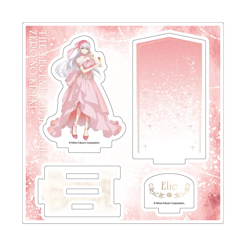 アクリルスタンドプレート 英雄伝説 零の軌跡 02 エリィ・マクダエル(描き起こしイラスト) (Acrylic Stand Plate "The Legend of Heroes: Zero no Kiseki" 02 Elie MacDowell (Original Illustration))