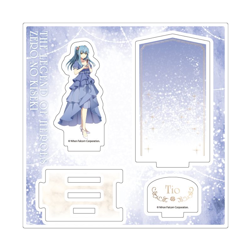 アクリルスタンドプレート 英雄伝説 零の軌跡 03 ティオ・プラトー(描き起こしイラスト) (Acrylic Stand Plate "The Legend of Heroes: Zero no Kiseki" 03 Tio Plato (Original Illustration))