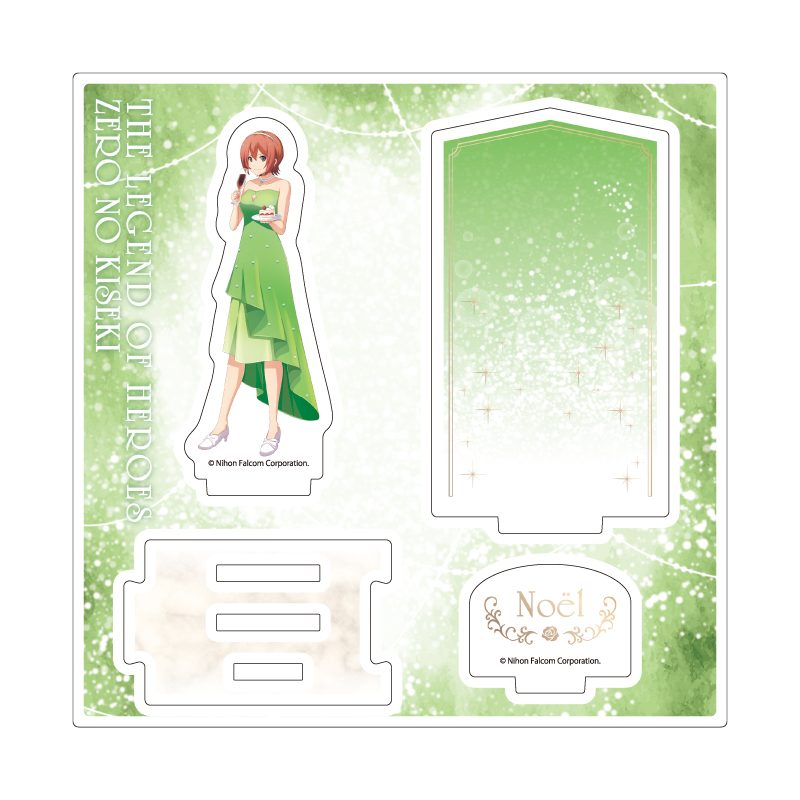 アクリルスタンドプレート 英雄伝説 零の軌跡 06 ノエル・シーカー(描き起こしイラスト) (Acrylic Stand Plate "The Legend of Heroes: Zero no Kiseki" 06 Noel Seeker (Original Illustration))