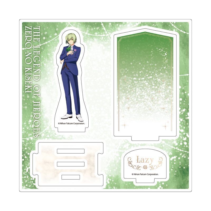 アクリルスタンドプレート 英雄伝説 零の軌跡 07 ワジ・ヘミスフィア(描き起こしイラスト) (Acrylic Stand Plate "The Legend of Heroes: Zero no Kiseki" 07 Lazy Hemisphere (Original Illustration))