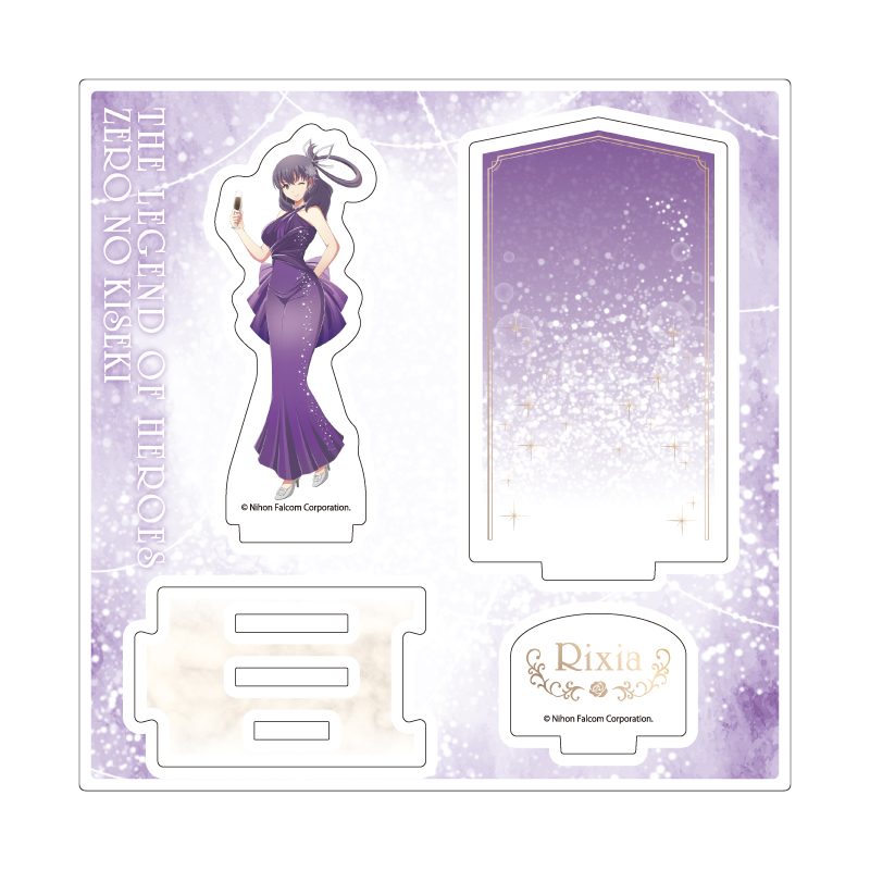 アクリルスタンドプレート 英雄伝説 零の軌跡 08 リーシャ・マオ(描き起こしイラスト) (Acrylic Stand Plate "The Legend of Heroes: Zero no Kiseki" 08 Rixia Mao (Original Illustration))