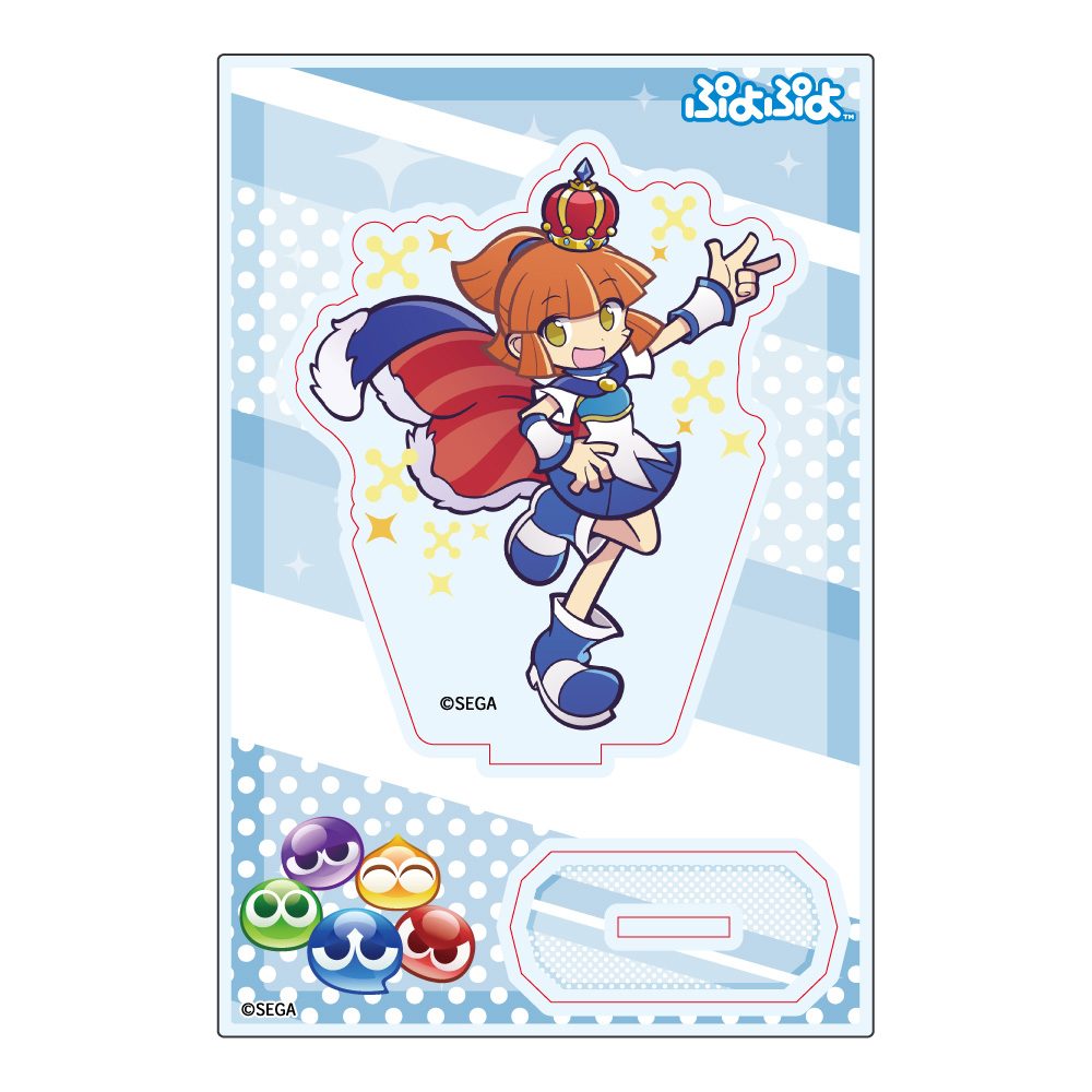 ぷよぷよ アクリルスタンド 王冠アルル ("Puyo Puyo" Acrylic Stand Crowned Arle)