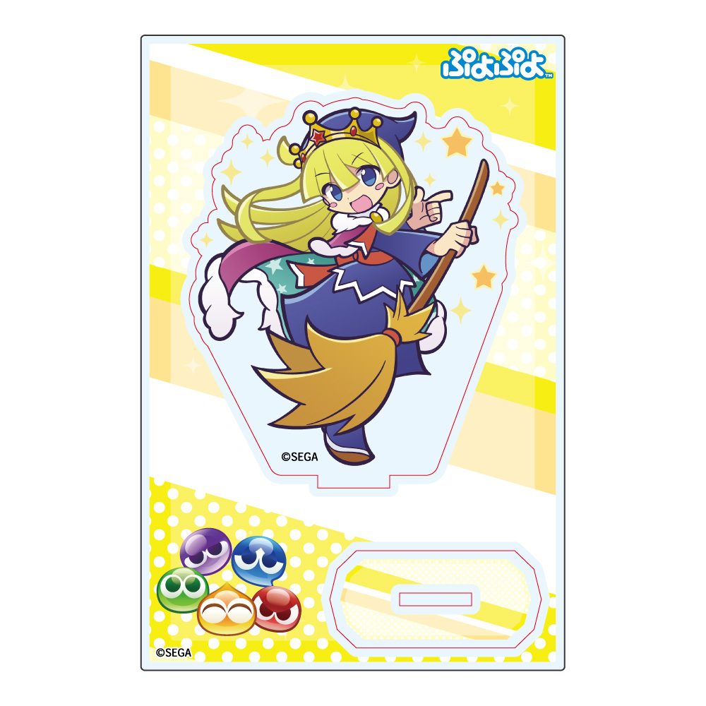 ぷよぷよ アクリルスタンド 王冠ウィッチ ("Puyo Puyo" Acrylic Stand Crowned Witch)