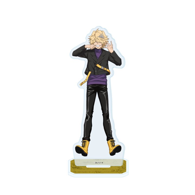 アクリルスタンド 家庭教師ヒットマンREBORN! 100 ベルフェゴール(描き下ろしイラスト) (Acrylic Stand "Reborn!" 100 Belphegor (Original Illustration))