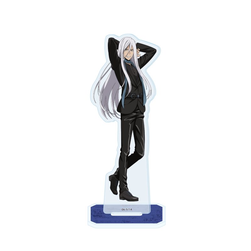 アクリルスタンド 家庭教師ヒットマンREBORN! 99 スクアーロ(描き下ろしイラスト) (Acrylic Stand "Reborn!" 99 Squalo (Original Illustration))