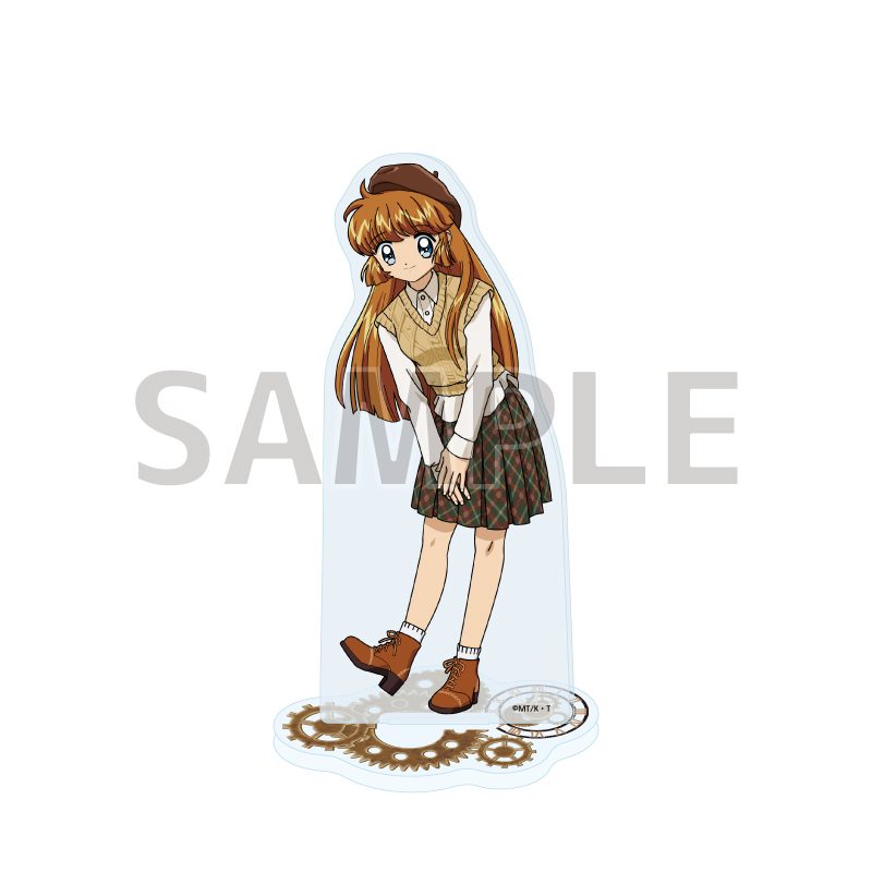 アクリルスタンド 怪盗セイント・テール 07 羽丘芽美 トラッドファッションVer.(描き下ろしイラスト) (Acrylic Stand "Saint Tail" 07 Haneoka Meimi Trad Fashion Ver. (Original Illustration))