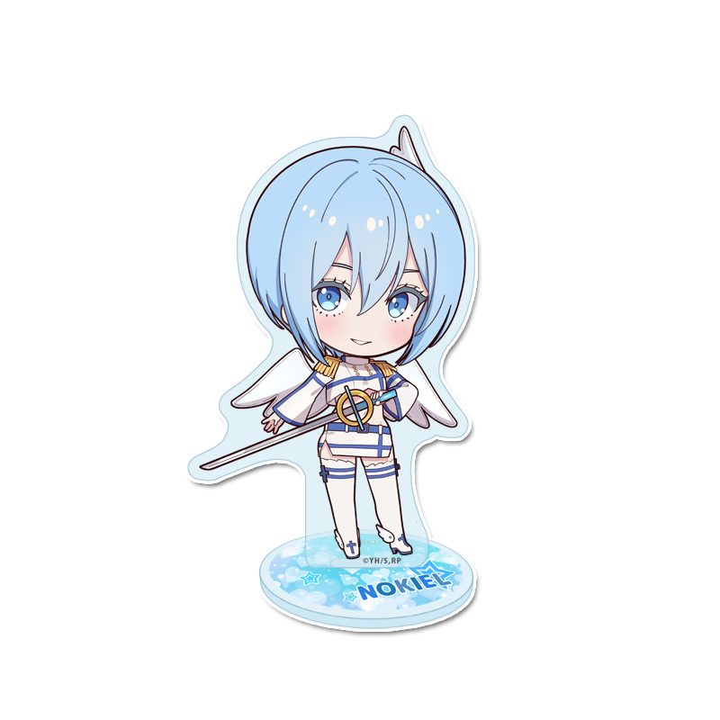 2.5次元の誘惑 ぷちちょこアクリルスタンド ノキエル 天使空挺隊Ver. ("2.5 Dimensional Seduction" Puchichoko Acrylic Stand Nokiel Angel Paratroopers Ver.)
