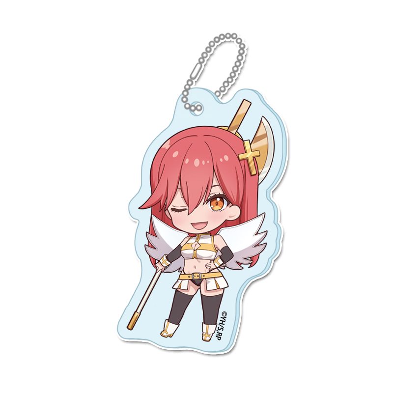 2.5次元の誘惑 ぷちちょこミニアクリルキーホルダー アリエル 天使空挺隊Ver. ("2.5 Dimensional Seduction" Puchichoko Mini Acrylic Key Chain Ariel Angel Paratroopers Ver.)
