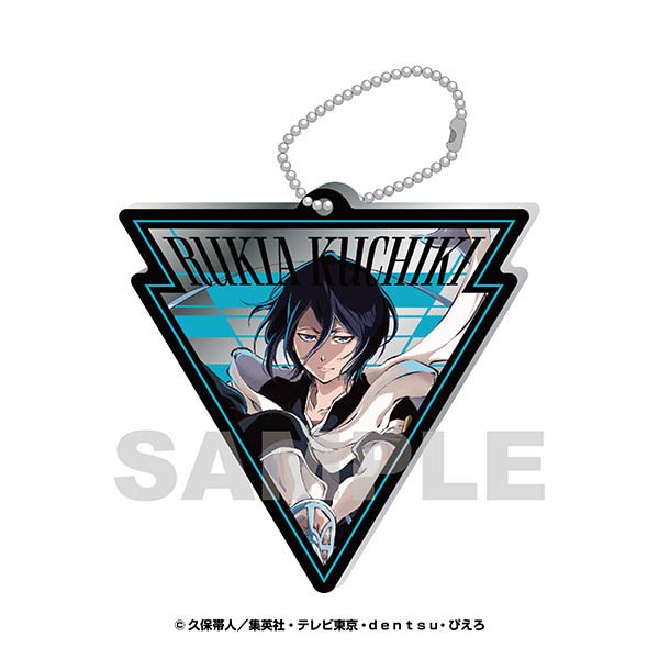 BLEACH 千年血戦篇 ミラーアクリルキーホルダー 2 朽木ルキア ("Bleach: Thousand-Year Blood War" Mirror Acrylic Key Chain 2 Kuchiki Rukia)