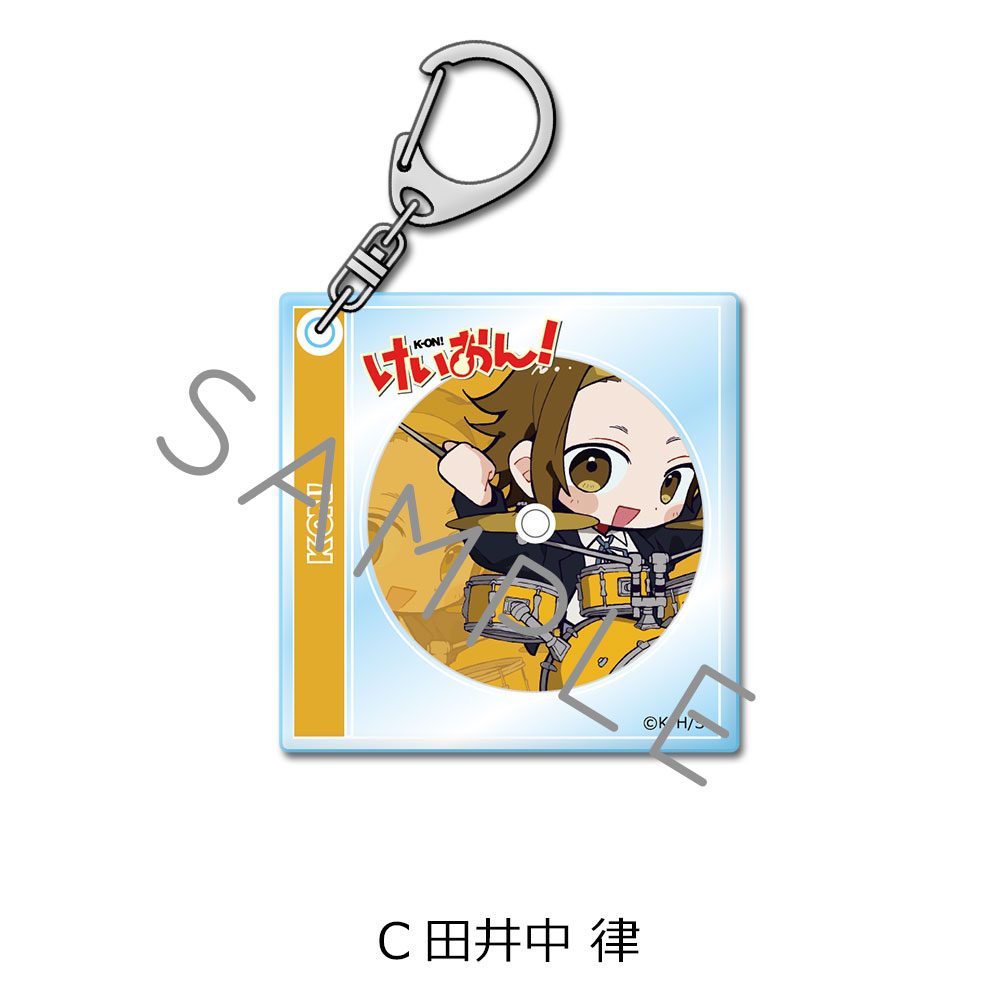 けいおん! アクリルキーホルダー C 田井中律 ("K-On!" Acrylic Key Chain C Tainaka Ritsu)